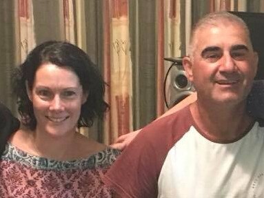 Bill Vlahos and his wife Joanne at Christmas. A judge said Joanne was not aware of the scam.