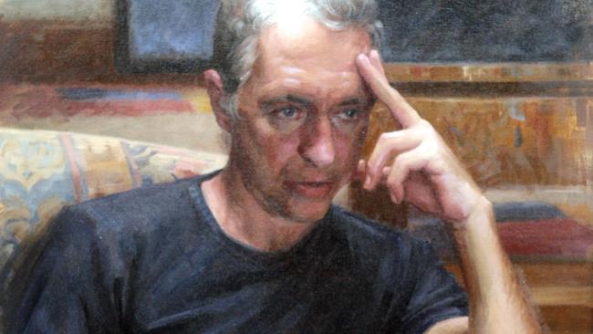 Samuel Wade’s portrait of The Australian's cartoonist Bill Leak