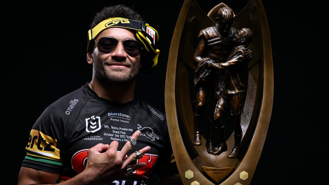 Tigers recruit Api Koroisau has won three premierships, two with the Panthers. Picture: NRL Imagery