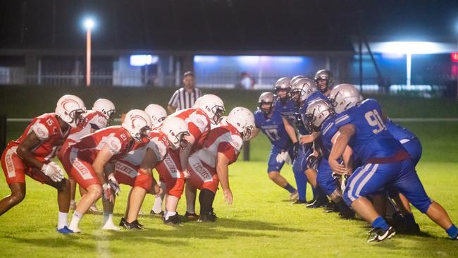 Mackay Gridiron vs Townsville Cyclones at West Tiger Park Walkerston. Saturday 20 January 2024 Picture:Michaela Harlow