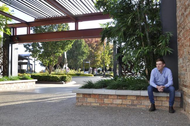 Kenneth Wagner looks to redevelop the Kwong Sang Walk in the Toowoomba CBD as part of The Gladstone Hotel. Picture: Elouise Quinlivan