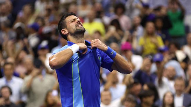 Novak Djokovic has been called ‘the greatest ever player’ as he prepares for the Australian summer that begins with the United Cup. Picture: Clive Brunskill/Getty Images/AFP