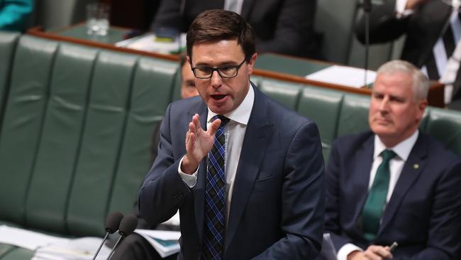 David Littleproud during question time. Picture: Kym Smith