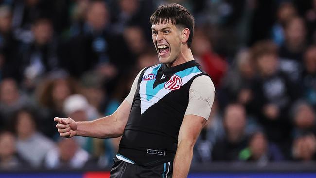 Zak Butters has won his first John Cahill Medal. Picture: AFL Photos