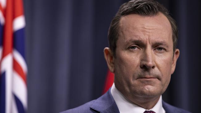 Western Australian Premier Mark McGowan. Picture: Matt Jelonek/Getty Images)