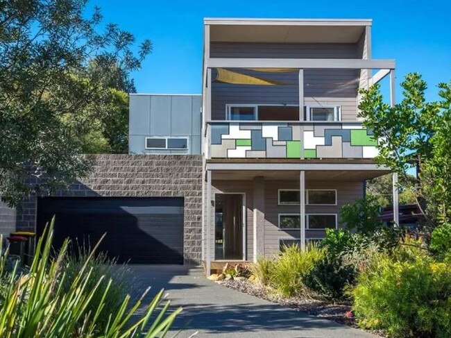 This artsy house is a treat from the moment you roll into the driveway. Picture: Booking.com