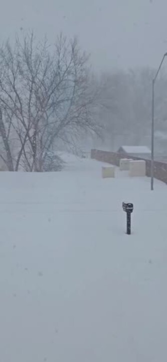 Record-Breaking Snow Falls in Kansas City Area