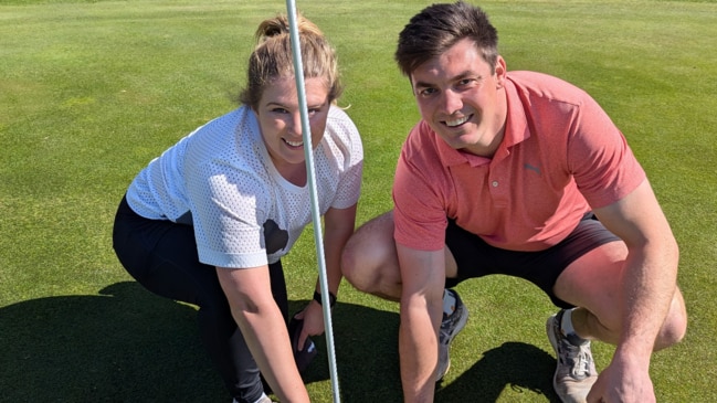 Victorian couple's incredible golfing feat