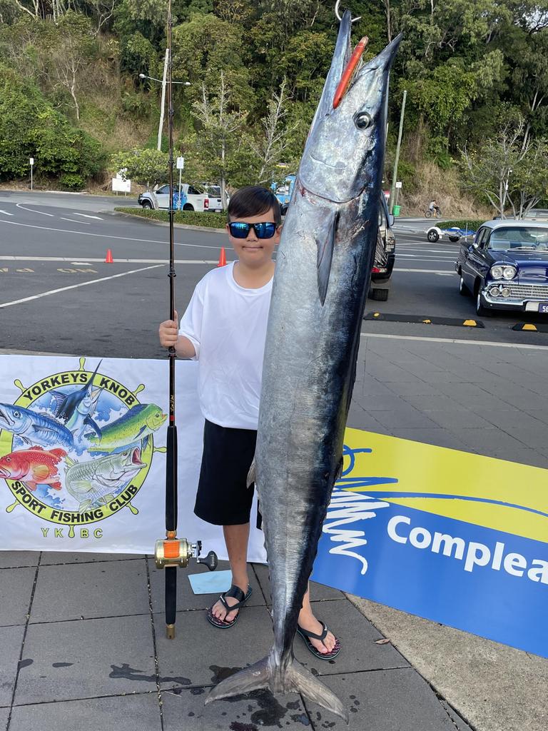 Kai Ziebell to set new Australian game fishing record after