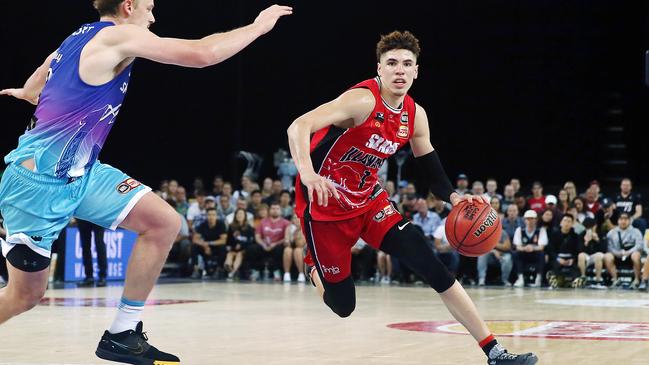 Illawarra’s LaMelo Ball is a projected No. 1 draft pick in the NBA. Picture: Getty Images