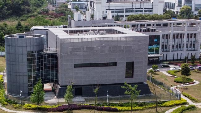 The P4 laboratory at the Wuhan Institute of Virology in Wuhan in China's central Hubei province. Picture: AFP