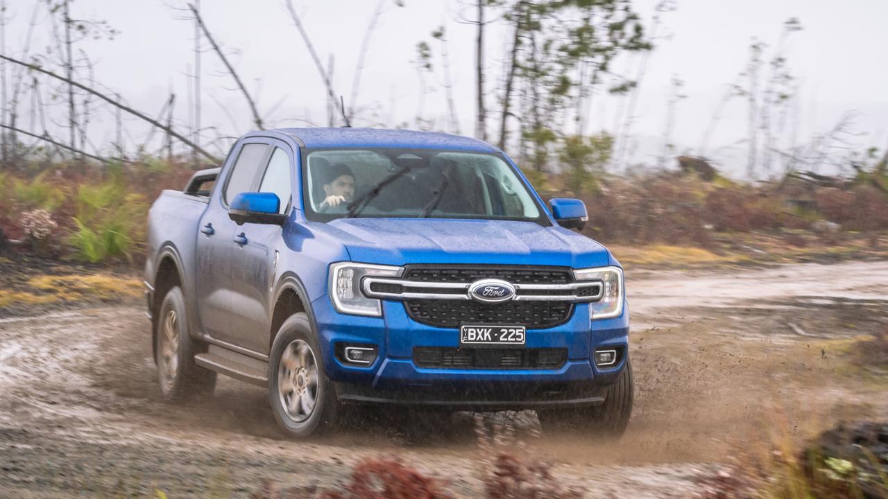 The new Ford Ranger knocked the HiLux out of first spot after months on top.