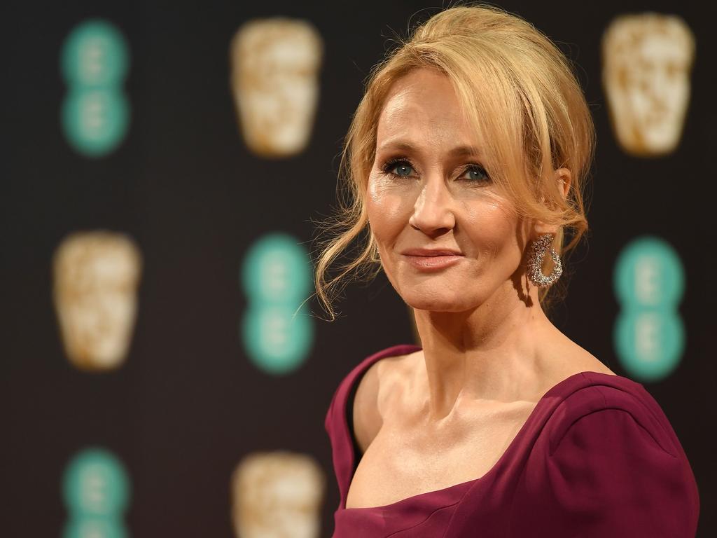 JK Rowling. Picture: AFP