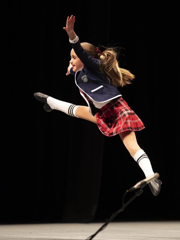 8 Years Song and Dance Solo. Eloise Turner during the Southern Tasmanian Dancing Eisteddfod, Wrest Point. Picture: Chris Kidd