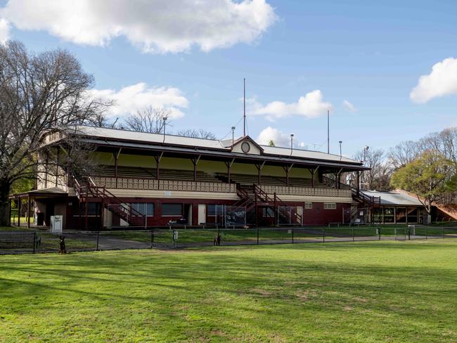 The clubs say the heritage-listed grandstand’s facilities are inadequate for today. Picture: Tony Gough