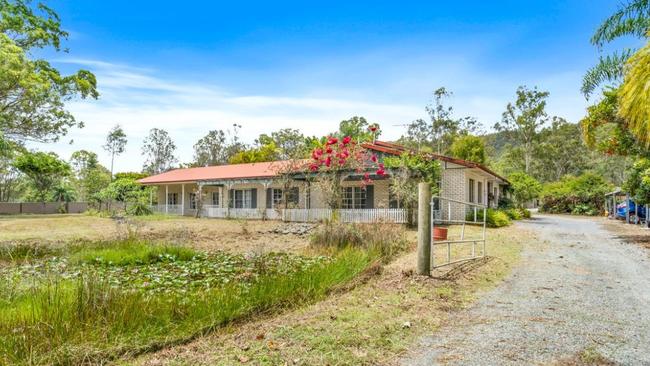 The house at Swanborough Rd, Logan Village.