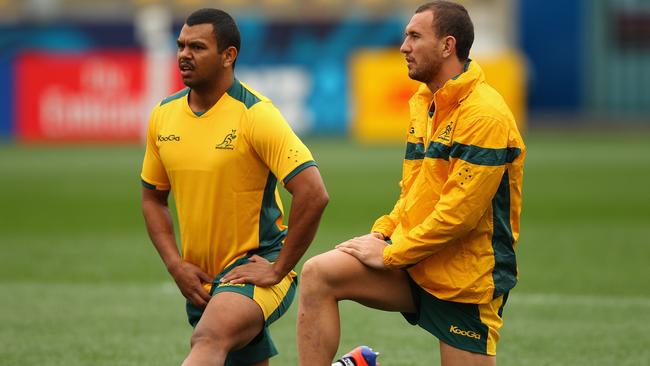 Star duo Kurtley Beale and Quade Cooper have recommitted to the Wallabies.