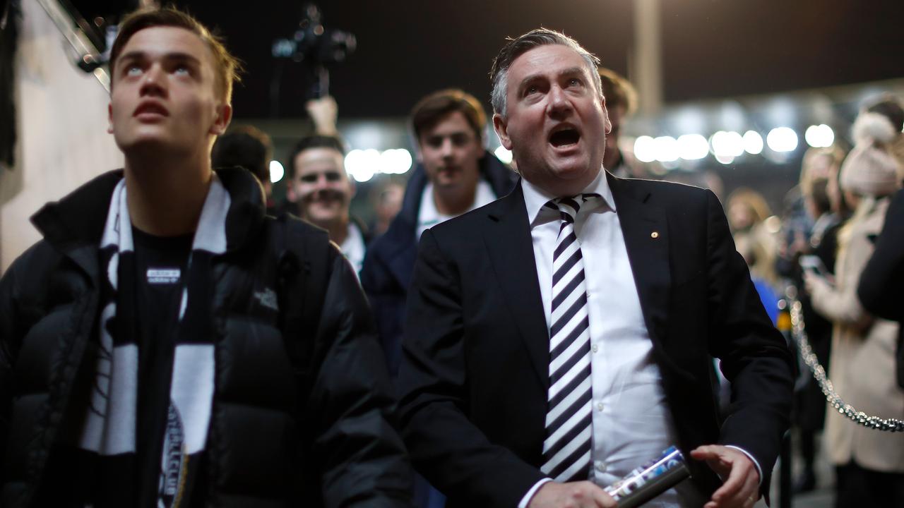 Collingwood president Eddie McGuire. (Photo by Michael Willson/AFL Photos via Getty Images)