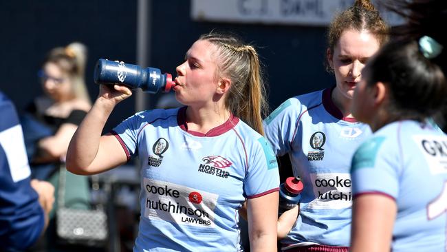 Norths v Brothers women Rugby Saturday July 16, 2022. Picture, John Gass