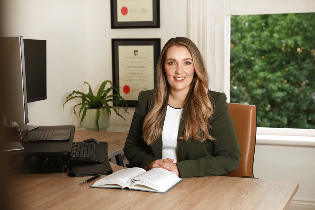 Adelaide lawyer Olivia Fantis. Picture: Jodi Nash