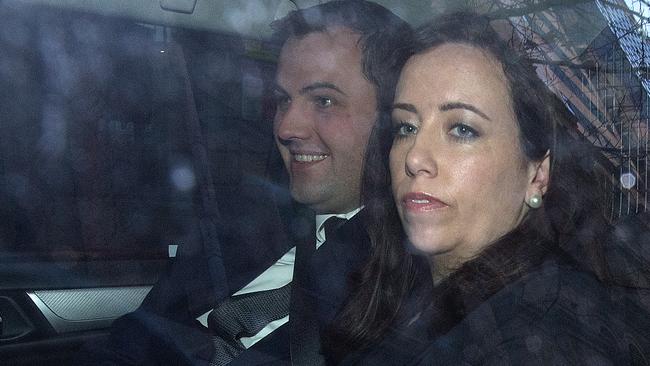 Kaila Murnain arrives at the ICAC hearing in Sydney on Thursday morning. Picture: AAP