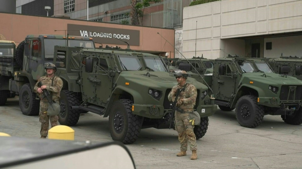 Trump sends military force to LA over immigration protests