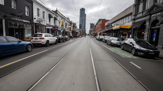 Thousands of businesses along Chapel Street have been placed under enormous strain due to the pandemic. Picture: Jay Town