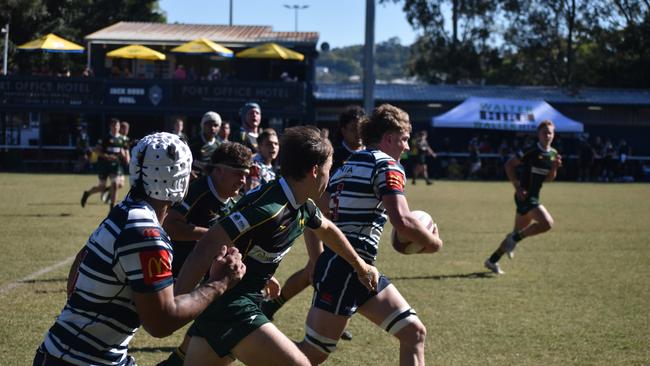 Colts 1 rugby between Wests and Brothers. Picture: Nick Tucker