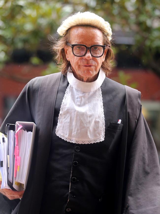 Barrister Charles Waterstreet is expected to find out soon if he can practise again. Picture: John Grainger