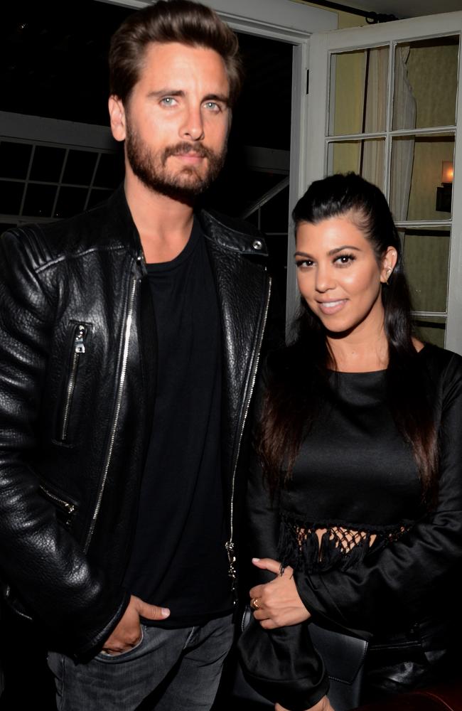 Scott Disick and Kourtney Kardashian are still close friends. Picture: Chris Weeks/Getty Images for Calvin Klein