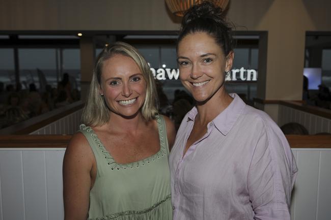 <p>Eliza Smith and Belinda Eckstein. The Pulse for Shaw and Partners Shannon Eckstein Ironman Classic awards evening at Northcliffe Surf Lifesaving Club Saturday the 11th of February. Picture: Marcelo Lang</p>