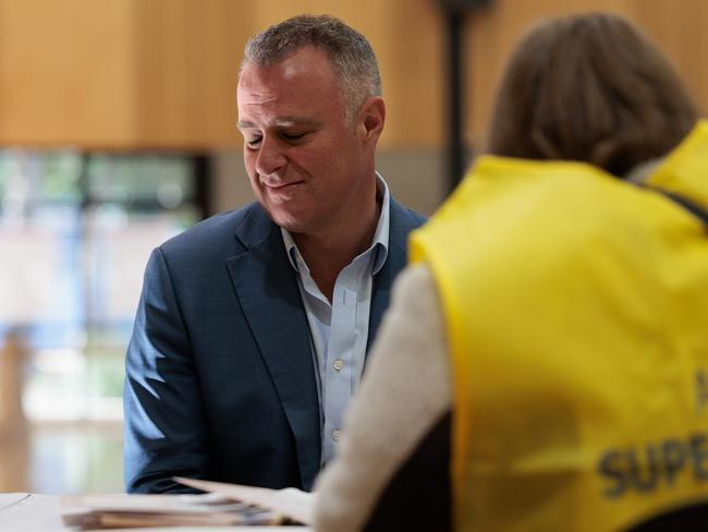 Liberal Tim Wilson has urged Ms Daniel to accept the result. Picture: Nadir Kinani