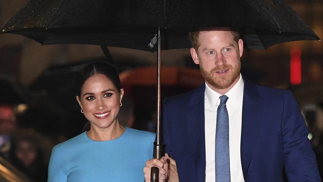 The Duke and Duchess of Sussex to star in behind-the-scenes documentary. Picture: AFP