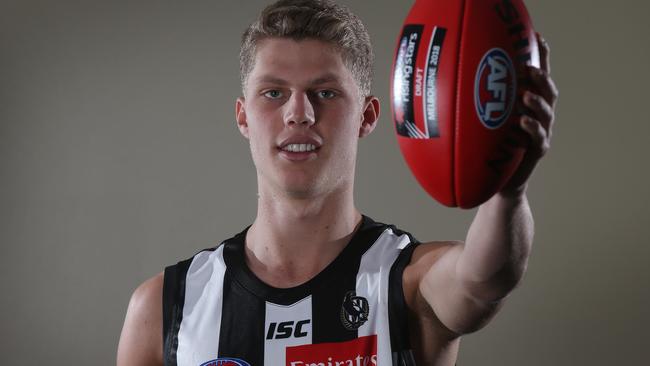 Will Kelly is a Magpie. Picture: Michael Klein