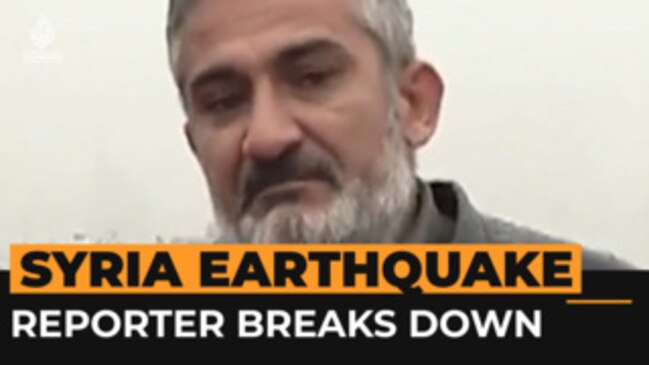 Al Jazeera Reporter Overcome By Earthquake Scene In Syria Au — Australias Leading 2294
