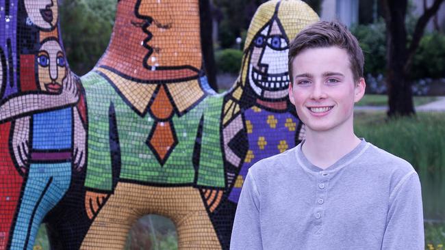 Liam Hughes became Victoria's youngest ever councillor when elected to Frankston Council in 2020 at 18. Picture: supplied.