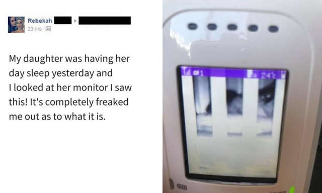 Mum frightened by baby monitor 'spirit' mystery