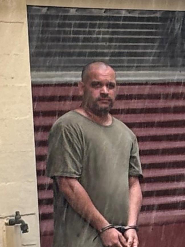 Edward Robert Bonner, 37, pleaded guilty to wounding in a public place while adversely affected by an intoxicating substance when he appeared before Maryborough District Court on Wednesday.