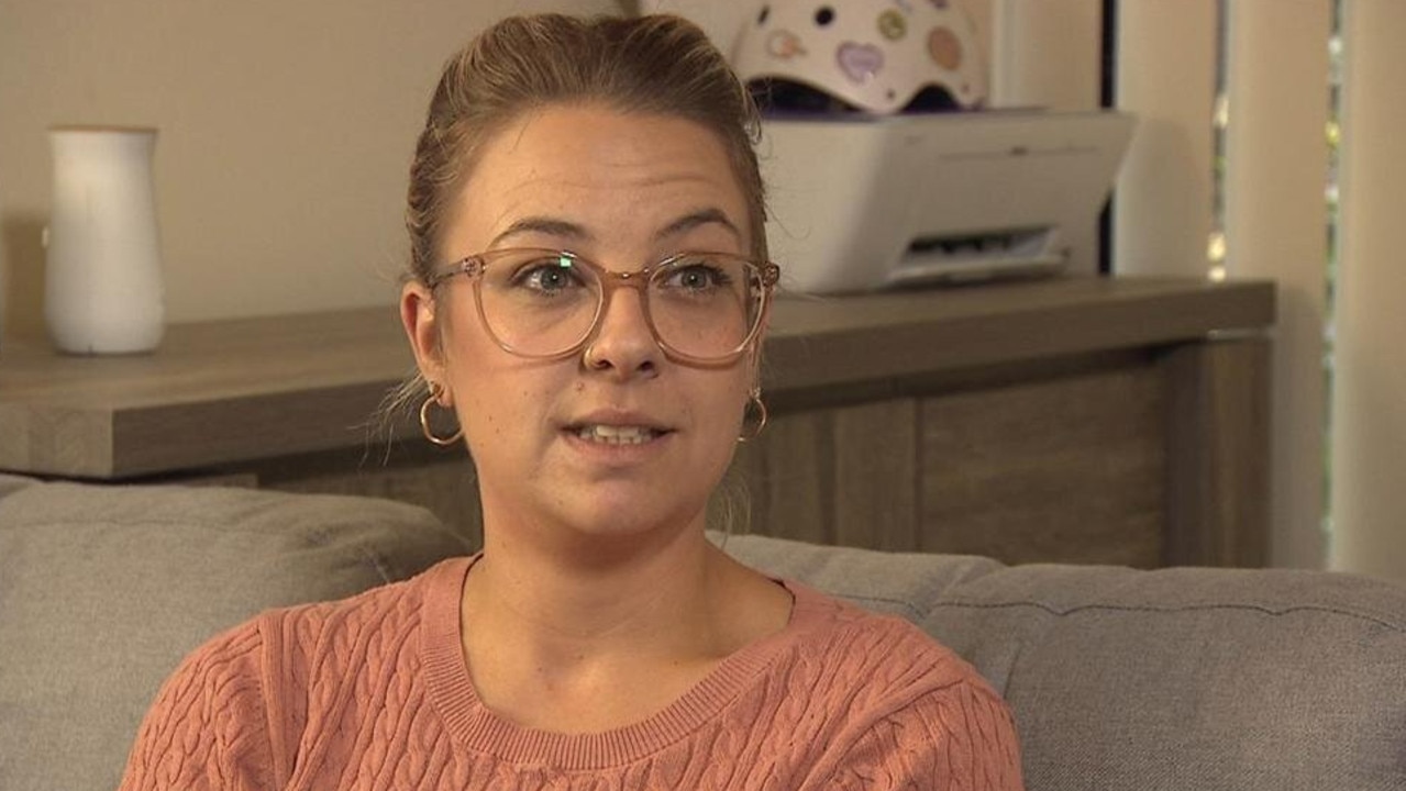 Lucy Rolley was 'ripped off' by her bank using junk insurance. Picture: 7 News