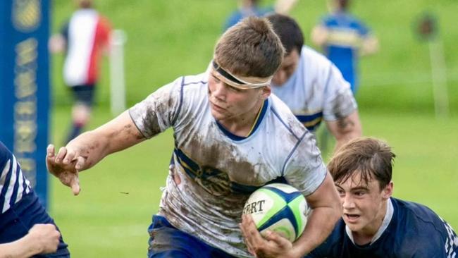 Young rugby player Ollie Aboud is playing in the City v Country match in Bathurst on Sunday. Pic: Supplied