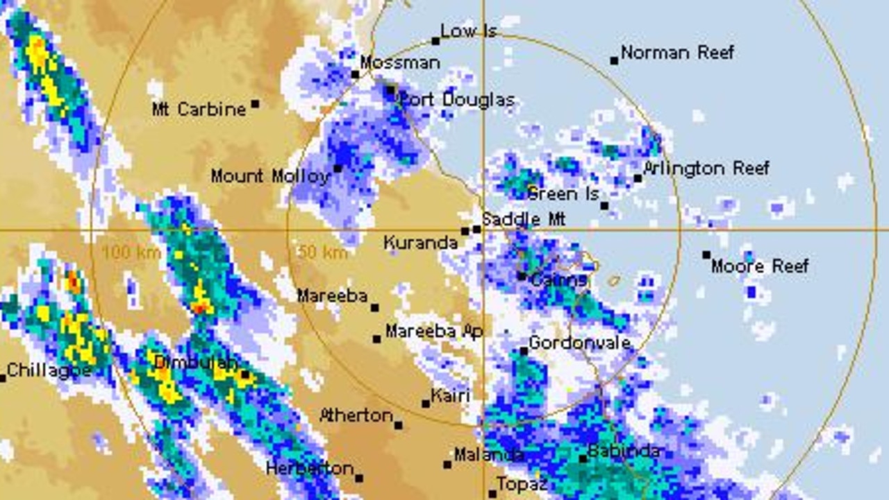 Cairns weather Forecast predicts heavy rainfall for Thursday The