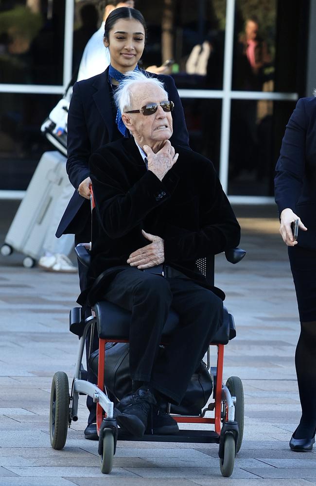 The actor flew in from the US, where he lives with his son Chance in Venice Beach. California. Picture: MEDIA-MODE.COM