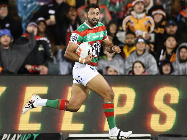 The Rabbitohs want to secure Alex Johnston on a lifetime deal, but he could finish his career in PNG. Picture: Getty Images