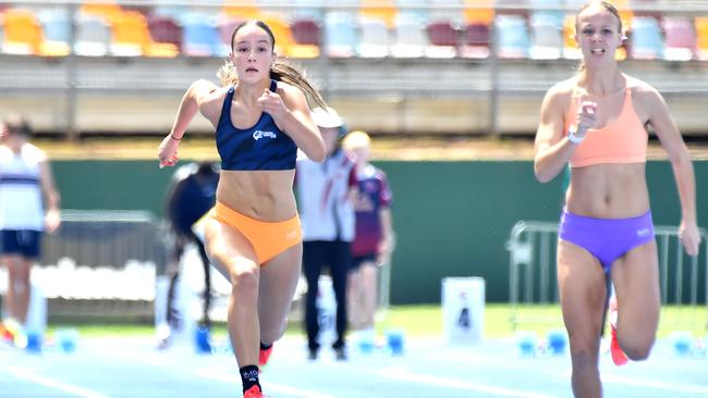 Queensland track and field state titles Saturday March 15, 2025. Picture, John Gass