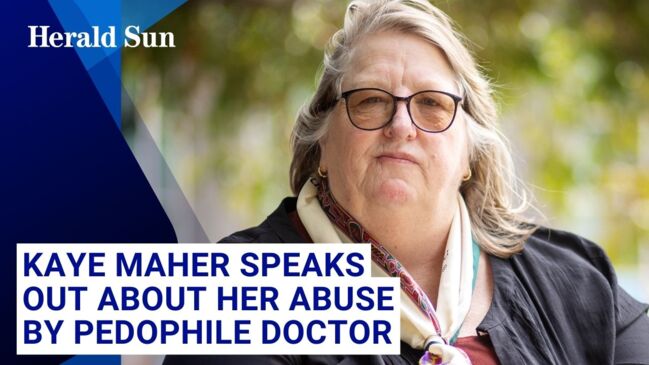 Kaye Maher speaks out about her abuse by pedophile doctor David Frederick Miller