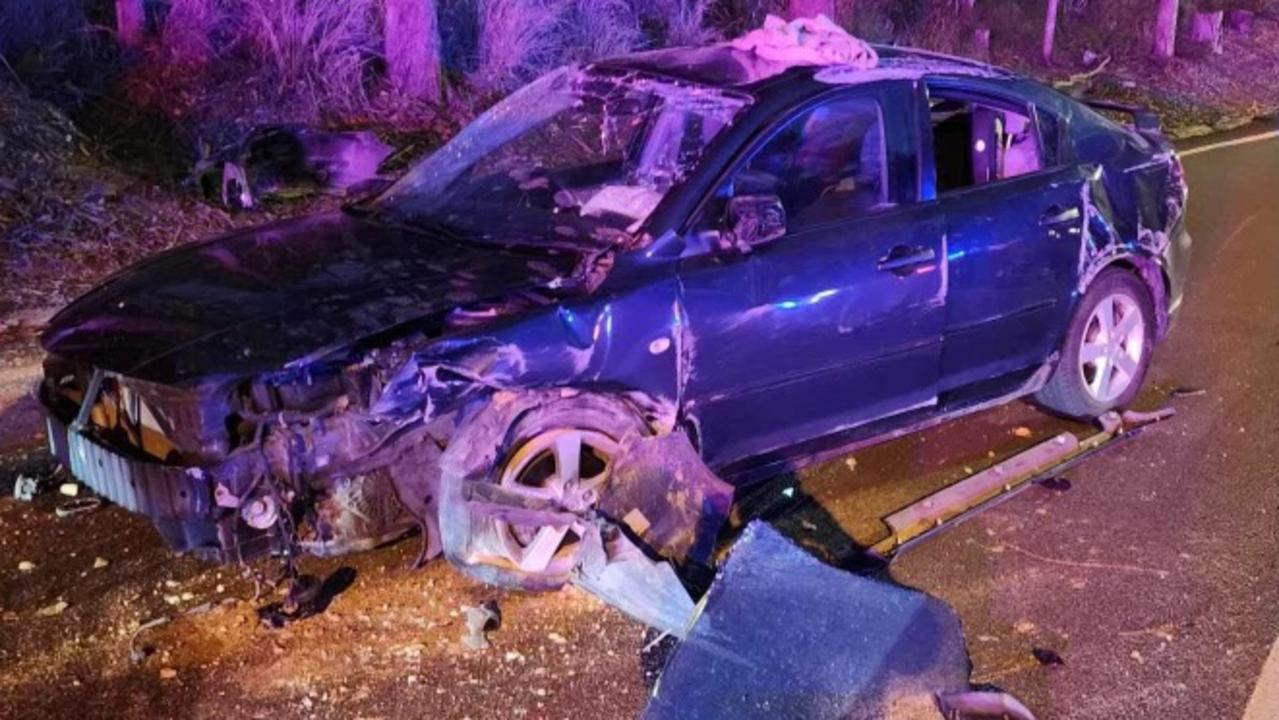 A boy is fighting for his life following a crash on Lamington Tce and Panorama Dr in Nambour on Wednesday night.