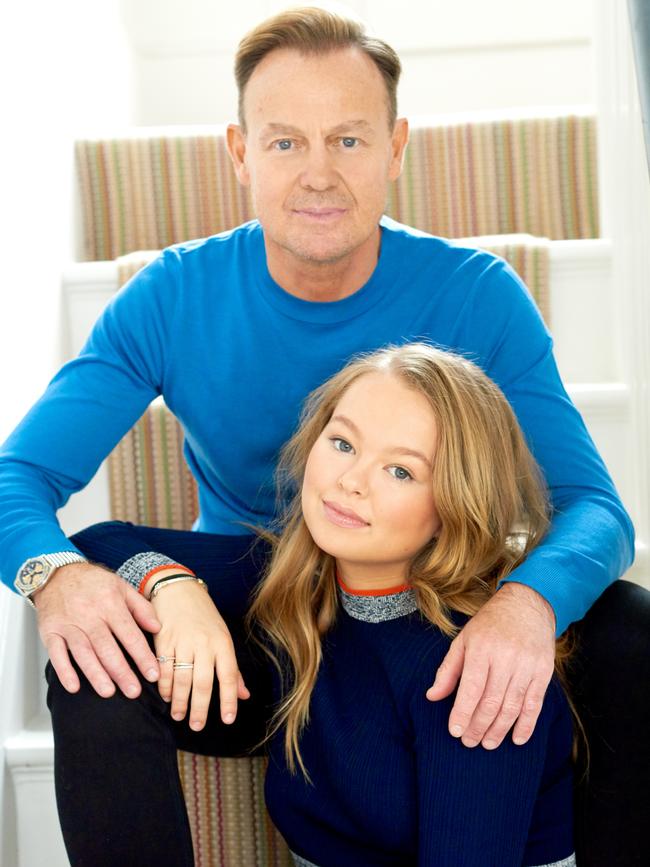 Jason Donovan and his daughter Jemma.