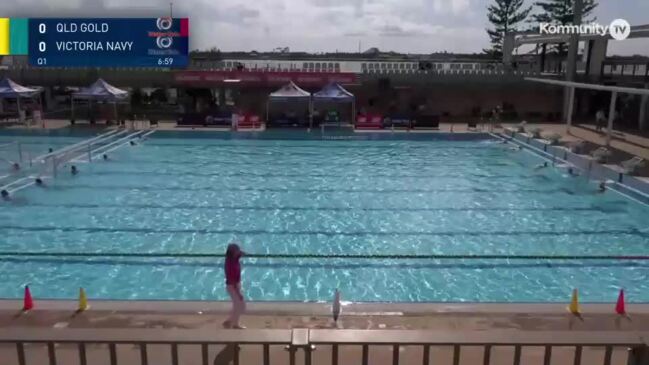 Replay: Water Polo - National Championships - Queensland Gold v Victoria Navy (Women -15 and Under)