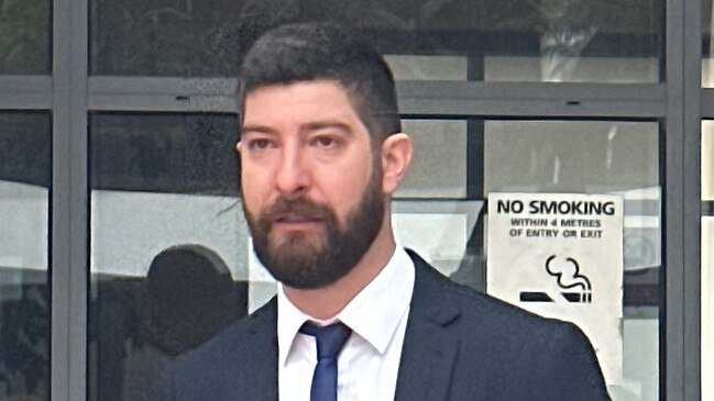 Police officer James Gwynne has pleaded guilty to grooming a child for sex and transmitting child sex abuse material.