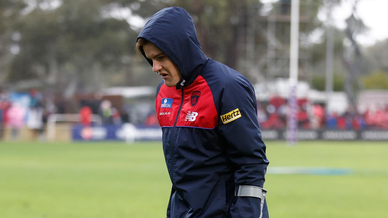 Bayley Fritsch will be out for two months. Picture: Michael Willson/AFL Photos via Getty Images